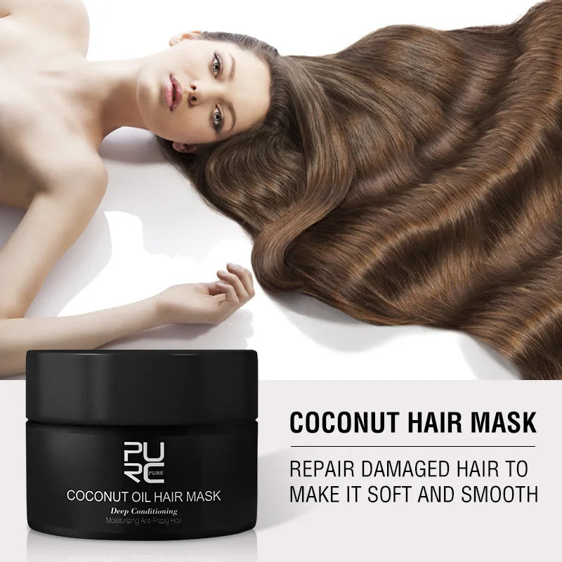 PURC Coconut Oil Hair Mask Keratin