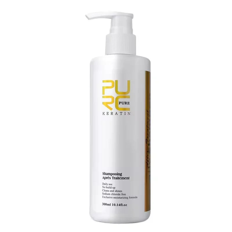 PURC Hair Purifying Shampoo Conditioner Keratin Straightening Cleaning