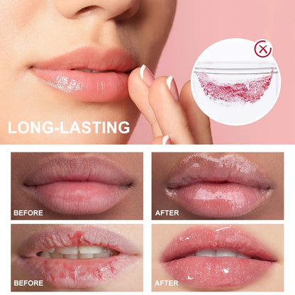 Vitamin E Lip Plumper Gloss Rose