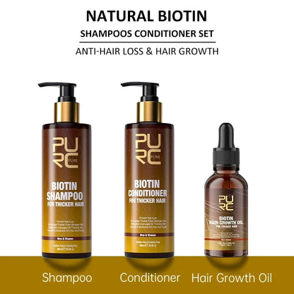 PURC Biotin Hair Care Set