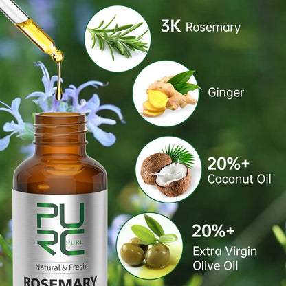 PURC Rosemary Oil Hair Growth Products