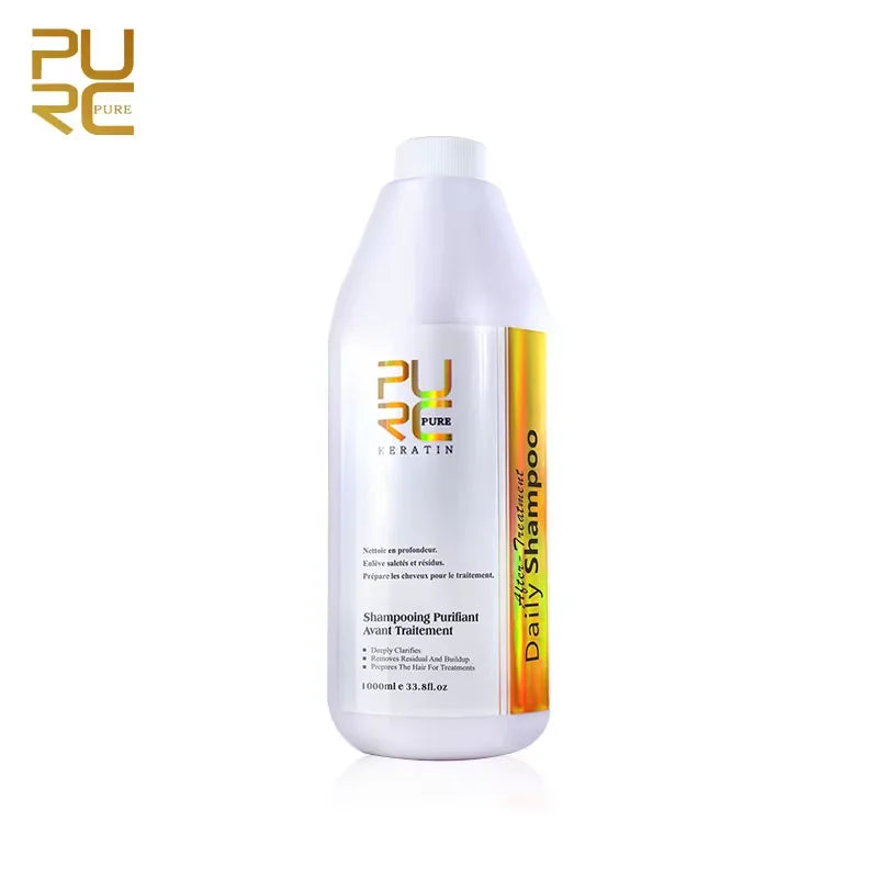 PURC Hair Purifying Shampoo Conditioner Keratin Straightening Cleaning