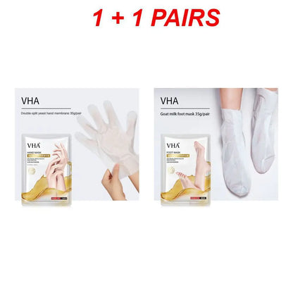 Exfoliating Hand Mask Spa Gloves