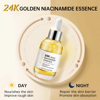 Niacinamide Serum Hyaluronic Acid for Face 24K Gold