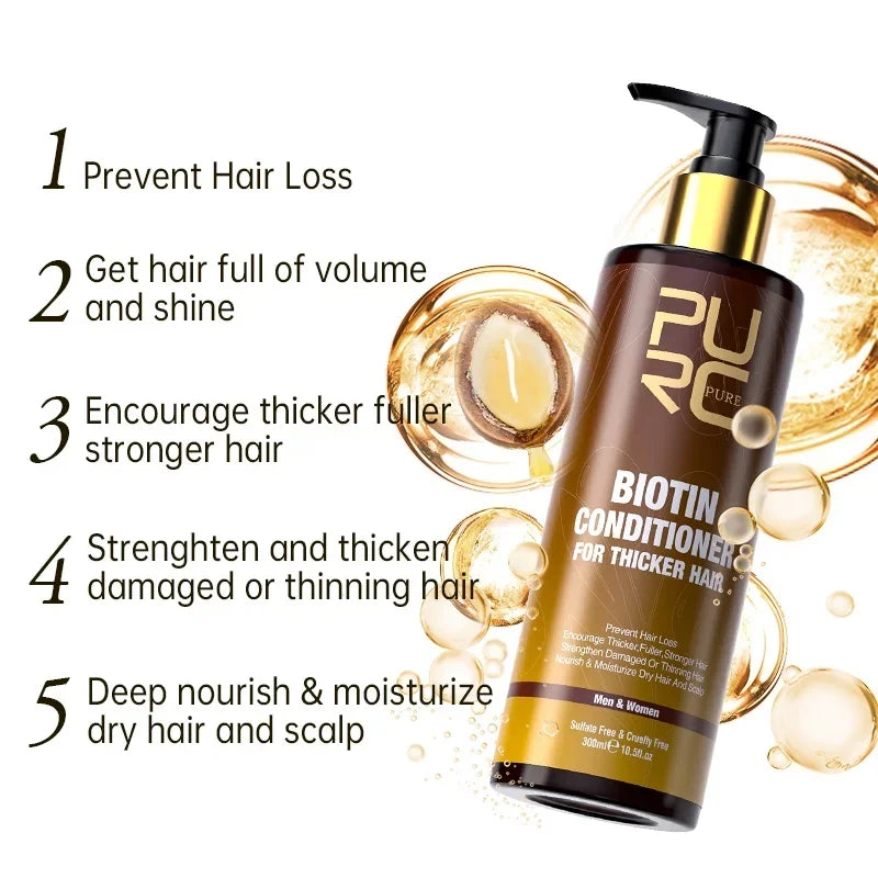 PURC Biotin Hair Care Set