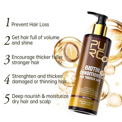 PURC Biotin Hair Care Set